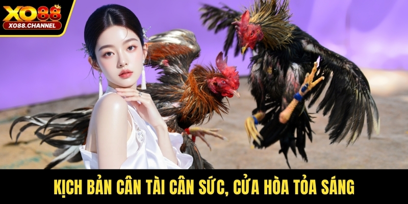 Kịch bản cân tài cân sức, cửa hòa tỏa sáng